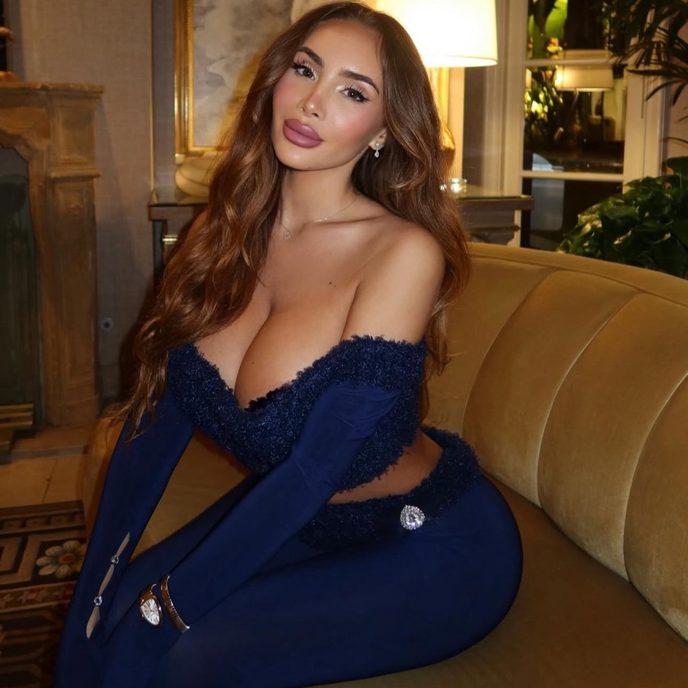 Deep Blue Night Crop Top - Picture 4 of 6